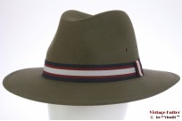 Outdoor hoed Hawkins donker groen katoen 58 [nieuw]