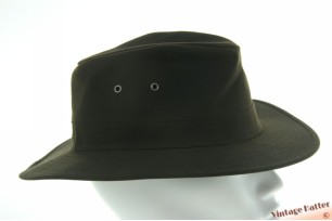 Outdoor hat Heather Indiana dark green waxed cotton  60 (XL) [new]