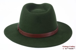 Outdoor gleufhoed Brixton Messer moss groen 59-60 (L) [Nieuw]