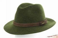 Outdoor fedora Crushable mixed green fine woolfelt 58,5 [as new]