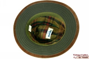© VintageHatter.com | o-6020-57-1 Outdoor fedora Beretta Sport green wool mix 57 Outdoor fedora Beretta Sport green wool mix 57