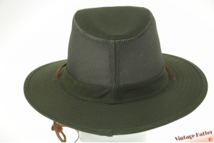 Ventilerende Australische outdoor hoed leger groen katoen met gaas 59 [nieuw]