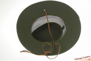 Ventilerende Australische outdoor hoed leger groen katoen met gaas 59 [nieuw]