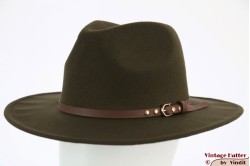 Outdoor western hat Hawkins brownish green 59 [new]
