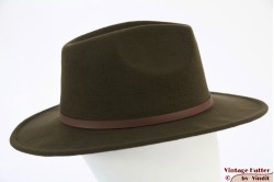 Outdoor western hat Hawkins brownish green 58 [new]