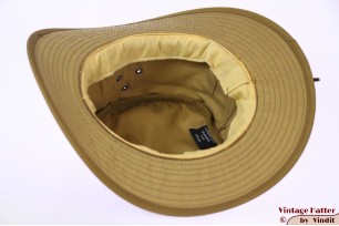Australische outdoor wax hoed caramel bruin katoen 61 (XXL) [nieuw]