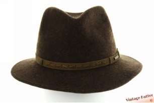 © VintageHatter.com | o-8019-57-1 Outdoor gleufhoed Stetson Exeter bruin gemengd wolvilt 57 Outdoor gleufhoed Stetson Exeter bruin gemengd wolvilt 57