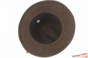 Outdoor gleufhoed Stockerpoint bruin wolvilt met touw 54-55 (XS-S)