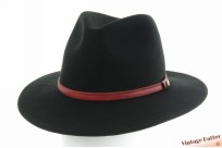 Outdoor geufhoed Stetson Traveller Rantoul zwart wolvilt 55 (S) [nieuw]