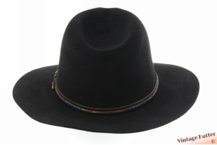 Outdoor gleufhoed Akubra Leisure Time zwart wolvilt 55-56 [nieuw]