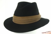 Outdoor fedora Stetson Darby black lite felt 57 Outdoor fedora Stetson Darby black lite felt 57