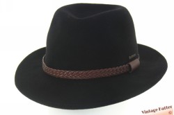 Outdoor hat Faustmann Outdoors black woolfelt 57,5