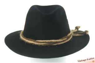 Outdoor fedora Faustmann / ENGL black felt 58 [as new]