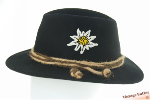 Outdoor fedora Faustmann / ENGL black felt 58 [as new]