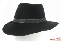 Outdoor hat Camel Collection black wool Lite Felt 58 Outdoor hat Camel Collection black wool Lite Felt 58