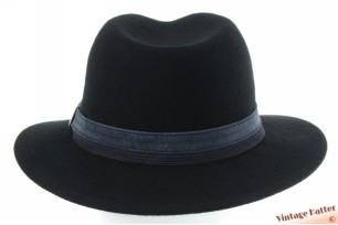 Outdoor gleufhoed Stetson Traveller zwart wolvilt met blauwe band 61 (XL) [nieuw]