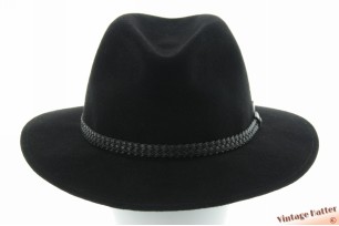 Outdoor gleufhoed US Line by Mayser zwart wolvilt 62-63 (XXL) [als nieuw]