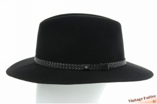 Outdoor gleufhoed US Line by Mayser zwart wolvilt 62-63 (XXL) [als nieuw]