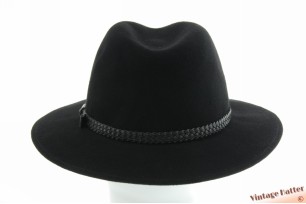 Outdoor gleufhoed US Line by Mayser zwart wolvilt 62-63 (XXL) [als nieuw]