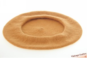 Alpino Baret caramel beige bruin geweven 53-59 [nieuw]