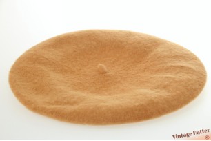 Alpino Baret caramel beige bruin geweven 53-59 [nieuw]