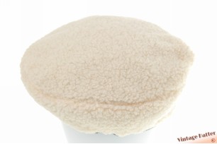 Kangol pluizige baret crèmewit 54-58 [nieuw]