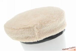 Kangol pluizige baret crèmewit 54-58 [nieuw]