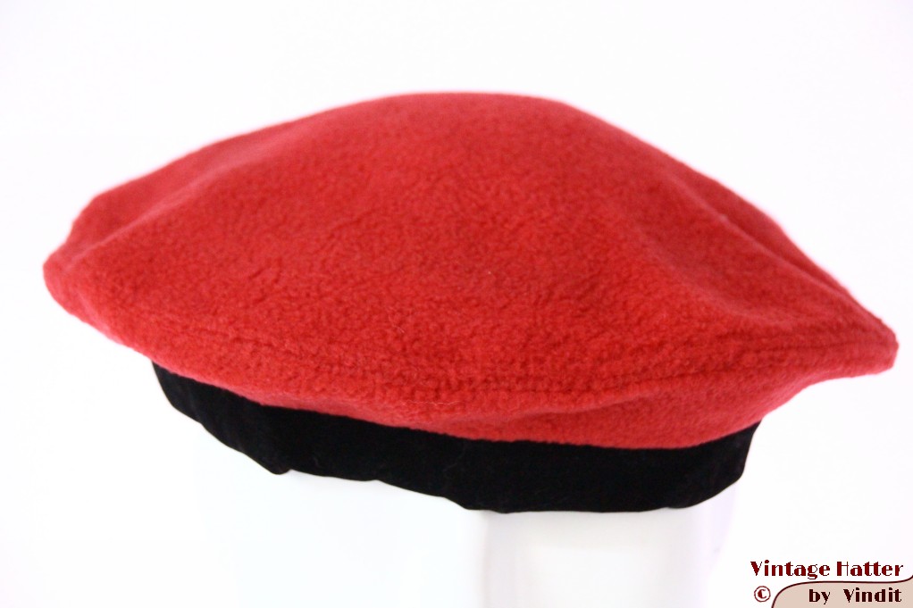 Winter alpino beret Fushi red fleece with padded lining 57-60 [new]