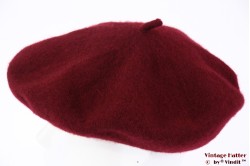 Alpino Baret bordeaux rood geweven XS 52-56 [nieuw]