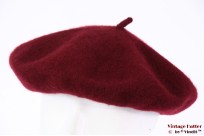 Alpino Beret burgundy red woven XS 52-56 [new]