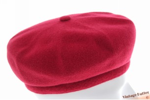 Kangol Wool Jax baret bordeaux rood wolmix 59-61 (XL) [nieuw]