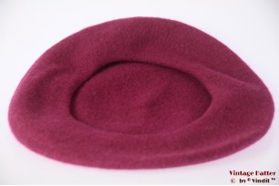 Alpino Baret bordeaux paars vilt 54-59 [nieuw]