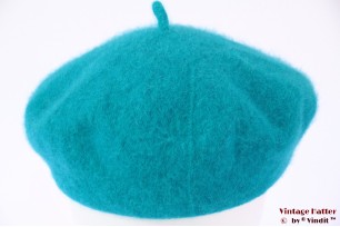 Alpino Beret turkois blue woven 54-59 [new]