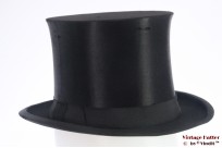 Opera hat (Top hat / Gibus) Patent black silk 54 (XS) Opera hat (Top hat / Gibus) Patent black silk 54 (XS)