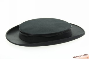Vouwbare hoge opera klakhoed Elegant zwart zijde 57