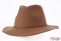 Gleufhoed Brixton Wesley coconut beige bruin 58,5 [Nieuwe Sample]