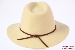 Fedora Brixton Wesley bone off-white 58,5 [New Sample]
