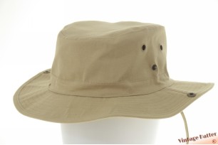 Australian bush hat with side buttons soft green cotton 60 [new]