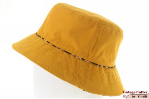 Reversable buckethat Hawkins mustard green yellow leopard 57 [new]