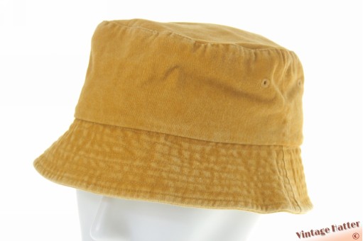 Buckethat yellowish brown prewashed cotton 57 [new]