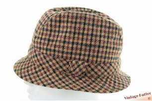 Vissers trilby beige bruin wol 59