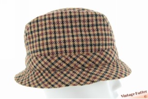 Vissers trilby beige bruin wol 59