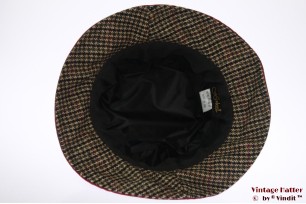 Vissershoed Hawkins donker rood 57 [nieuw]