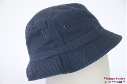 Vissers bucket hoed Hawkins blauw katoen 59 [nieuw]