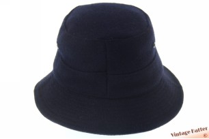 Fisherman hat dark blue wool 53 (XXS)