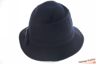 Vissershoed donker blauw wol mix 54 (XS)