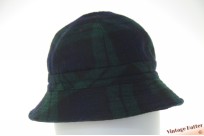 Fisherman hat Patterson blue green wool mix 55-56 [as new]