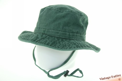 Fisherman buckethat green washed denim 56 [new]