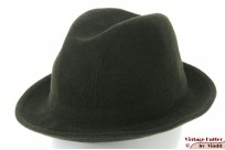 Fisherman hat ArtisanHat dark green wool 55 (S) Fisherman hat ArtisanHat dark green wool 55 (S)