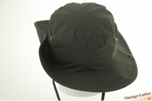 Safari bush hoed Outdoor Adventure groen katoen met drukknopen aan zijkant 58 [nieuw]